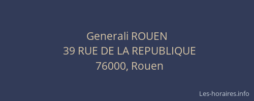 Generali ROUEN