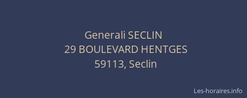 Generali SECLIN