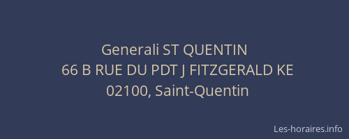 Generali ST QUENTIN