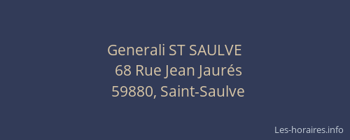 Generali ST SAULVE