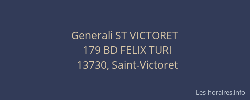 Generali ST VICTORET