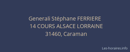 Generali Stéphane FERRIERE