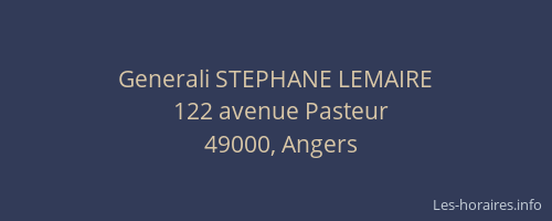 Generali STEPHANE LEMAIRE