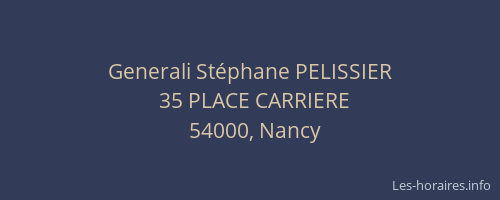 Generali Stéphane PELISSIER