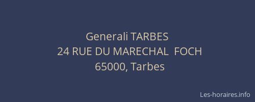 Generali TARBES