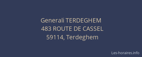 Generali TERDEGHEM