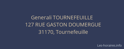 Generali TOURNEFEUILLE