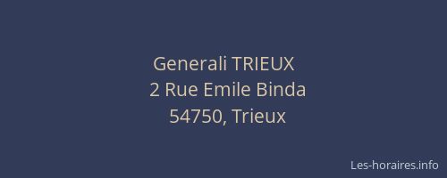 Generali TRIEUX