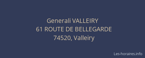 Generali VALLEIRY