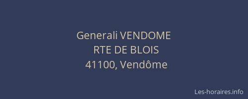 Generali VENDOME