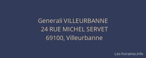 Generali VILLEURBANNE
