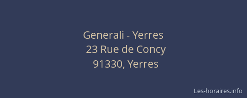 Generali - Yerres