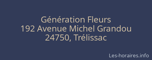 Génération Fleurs