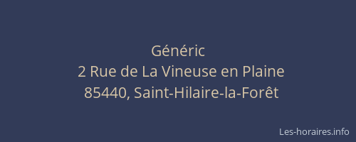 Généric