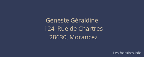 Geneste G&eacute;raldine