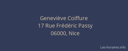 Geneviève Coiffure