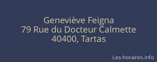 Geneviève Feigna
