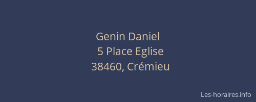 Genin Daniel