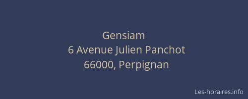 Gensiam