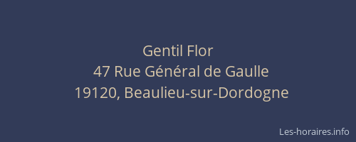 Gentil Flor