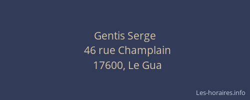 Gentis Serge