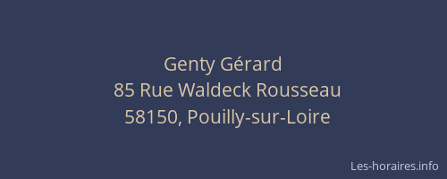 Genty G&eacute;rard