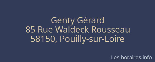 Genty Gérard