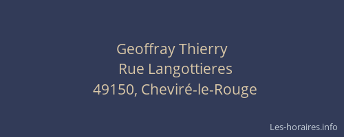 Geoffray Thierry