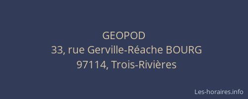 GEOPOD
