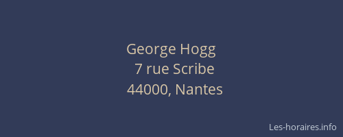 George Hogg