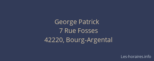 George Patrick