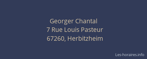 Georger Chantal