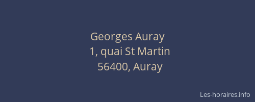 Georges Auray