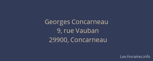 Georges Concarneau
