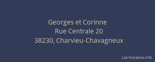 Georges et Corinne