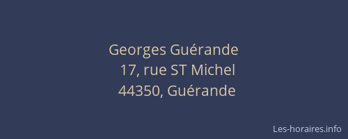 Georges Guérande