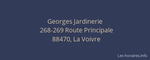 Georges Jardinerie