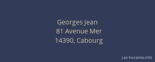 Georges Jean