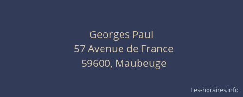 Georges Paul