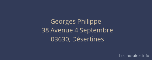 Georges Philippe