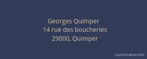 Georges Quimper