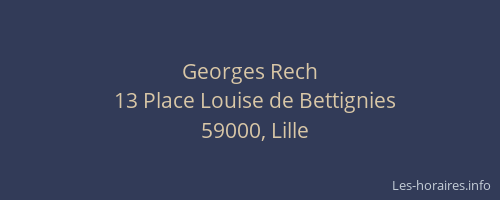 Georges Rech
