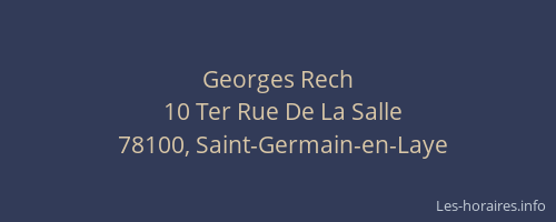 Georges Rech