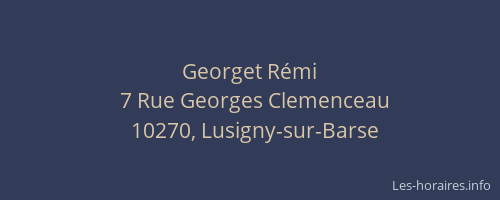 Georget Rémi