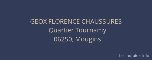 GEOX FLORENCE CHAUSSURES