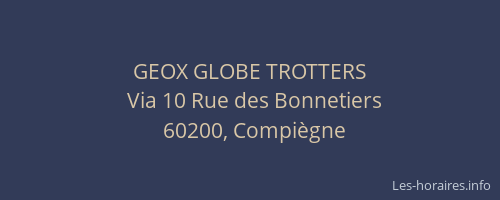 GEOX GLOBE TROTTERS