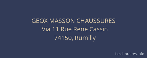 GEOX MASSON CHAUSSURES