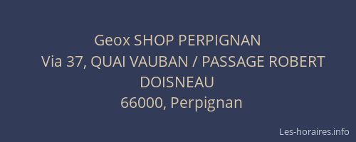 Geox SHOP PERPIGNAN