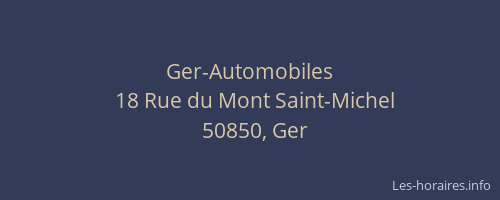 Ger-Automobiles