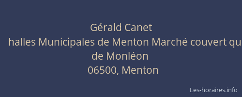 Gérald Canet